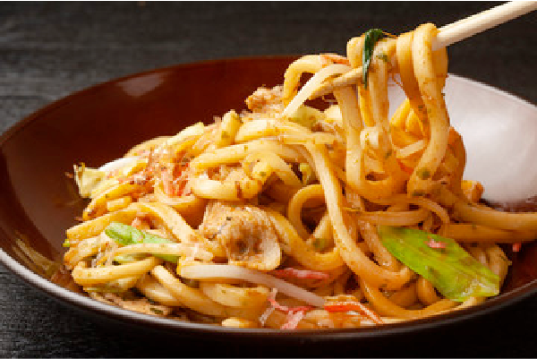 〆焼きうどん